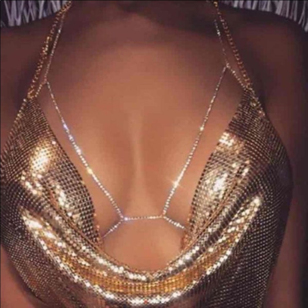 Radiant Crystal Bra